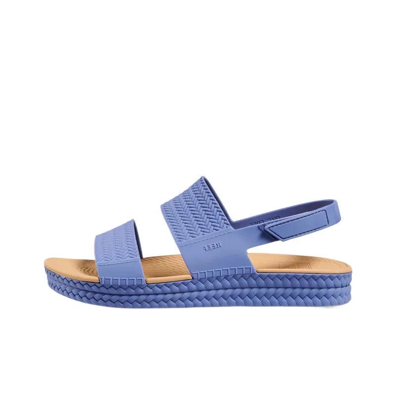 REEF Water Vista Beach Sandals Women's Marine Blue Tan-0