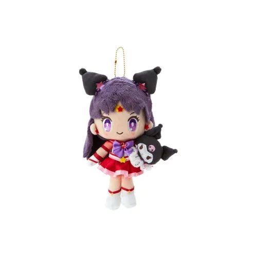 Sanrio Kuromi Sailor Moon Ami Mizuno Kuromi Controller Cosmos Theater Edition Keychain Dolls Plush Pendant 23cm Height