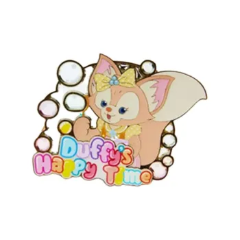 Disney LinaBell 2023 Duffy And Friends Summer Collection Bubbles Plush Badge IP Merch