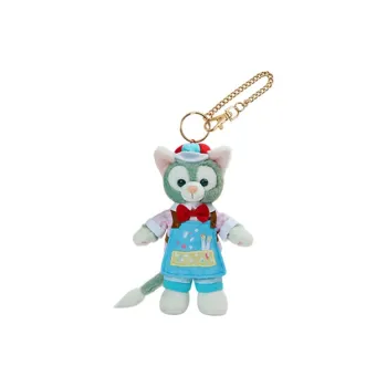 Disney Gelatoni 2023 Summer Duffy And Friends Summer Collection Bubble Lounge Dolls Plush Pendant 13cm High