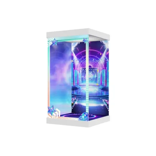 QI GU LI Hatsune Miku VOCALOID Street World & Stage Of World High Transparency Handmade Display Case Model Accessories