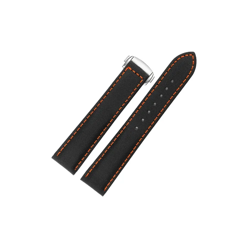 Craftsman Omega Speedmaster Dark Side Of The Moon/MIDO Tissot Compatibility Watch Band Nylon Material-8