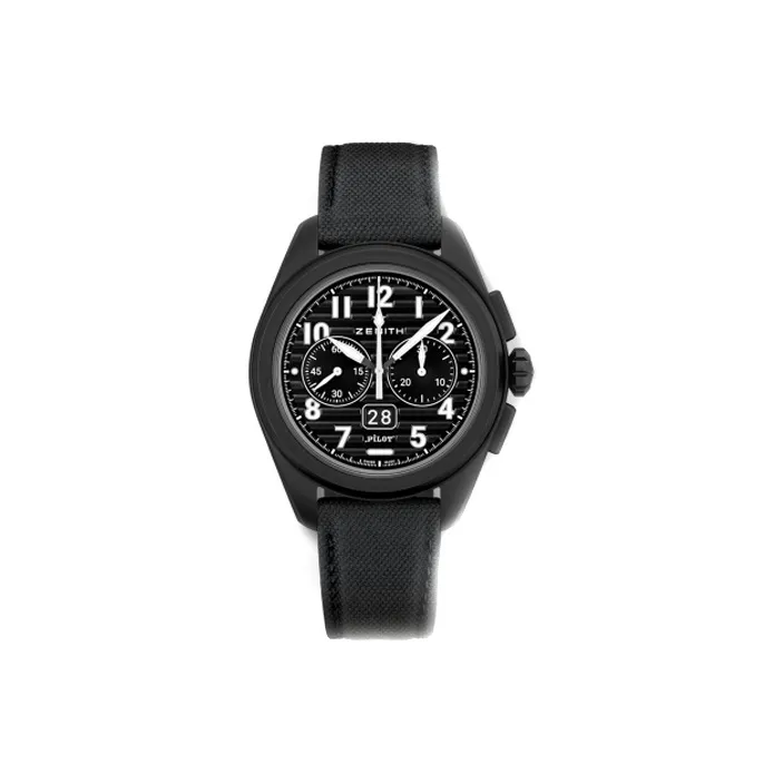 ZENITH Automatic Mechanical Movement Men's Watches Watch Black Dial 49.4000.3652/21.I001-0