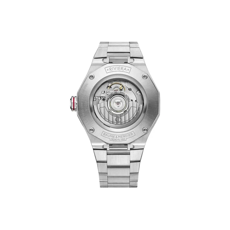 Baume & Mercier Rivera Series Automatic Mechanical Movement Men's Watches Watch Silver Dial-1