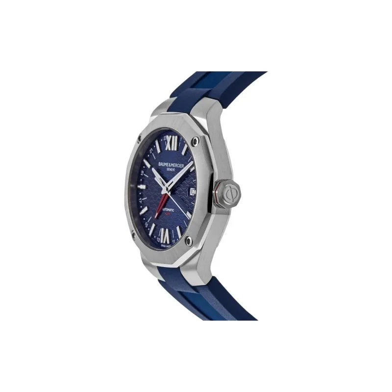 Baume & Mercier Rivera Series Automatic Mechanical Movement Men's Watches Watch Blue Dial-2