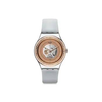 SWATCH Women's 42mm Skeleton Watch YIS415