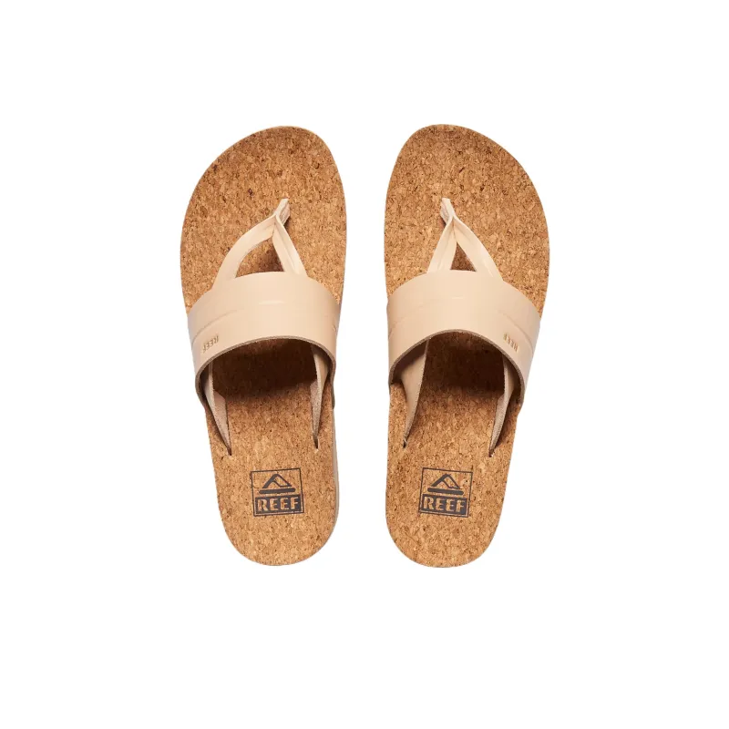 REEF EVA Quiet Abrasion-Resistant Flip Flops 6.3cm Women's Brown-4