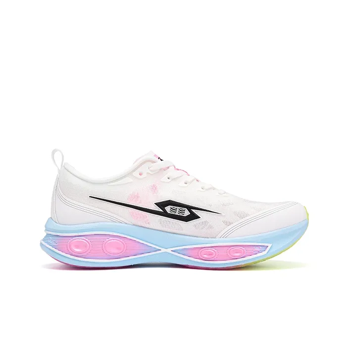 TANSHEZHE ZhuiFeng Running Shoes Unisex Low Top Lactic White-1