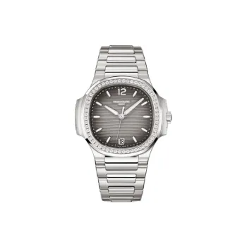 PATEK PHILIPPE Sporty Elegant NAUTILUS Series Nautilus Automatic Mechanical Movement Women's Watch 35.2mm Gray Dial