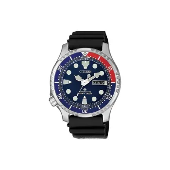 CITIZEN Promaster Collection Automatic Mechanical Movement Rubber Strap Watch 42mm Men's Watches Blue Dial NY0086 16L
