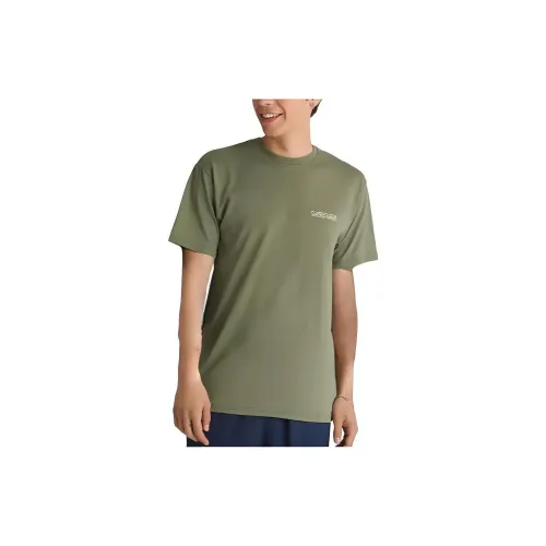 Vans Golden Hour Sunse T-Shirts Men Green