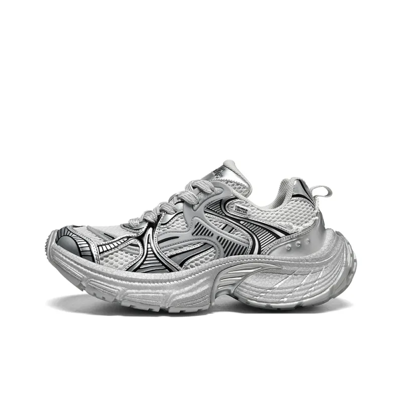 TCELLARS Cushioning, Abrasion Resistant, Breathable, Lightweight, Height Increasing Low Top Chunky Sneakers Unisex-7