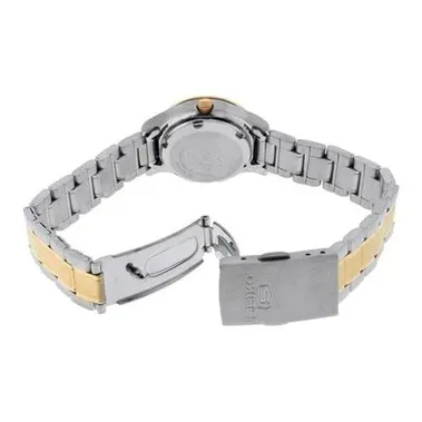 SEIKO Automatic Mechanical Movement Stainless Steel Strap Watch Women's Watch White Dial-2
