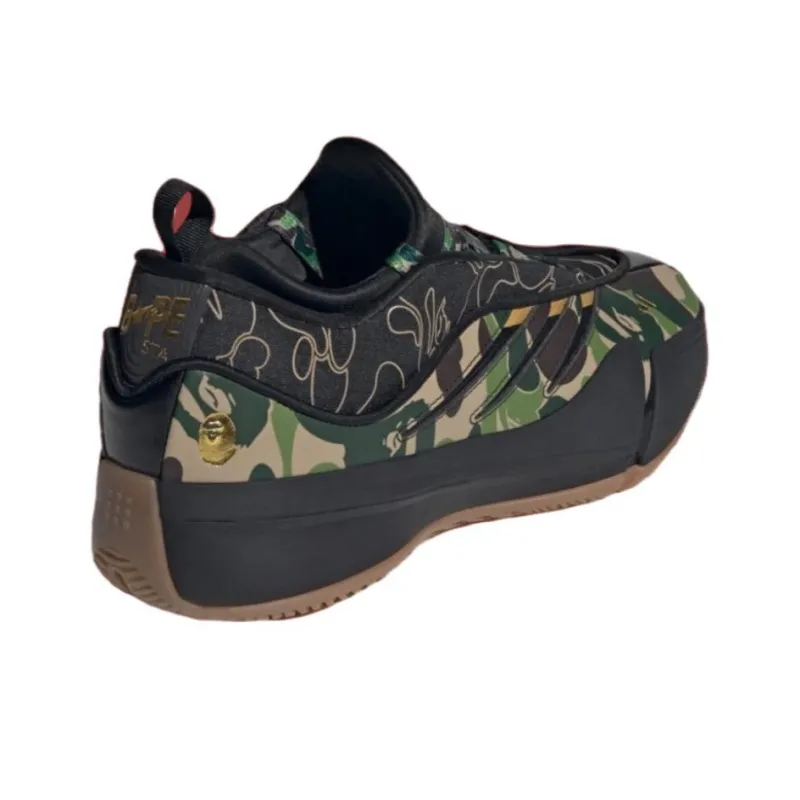 Adidas Dame 9 Bape Black Green-3