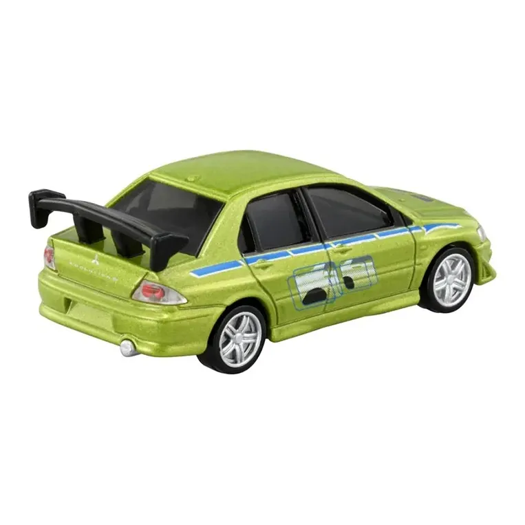 TAKARA TOMY Simulation Car Series, Fast And Furious Black Box Mitsubishi Assembled Models Green-1