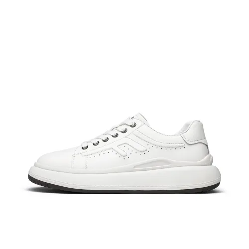 Millies Skateboard Shoes Men Low-Top White