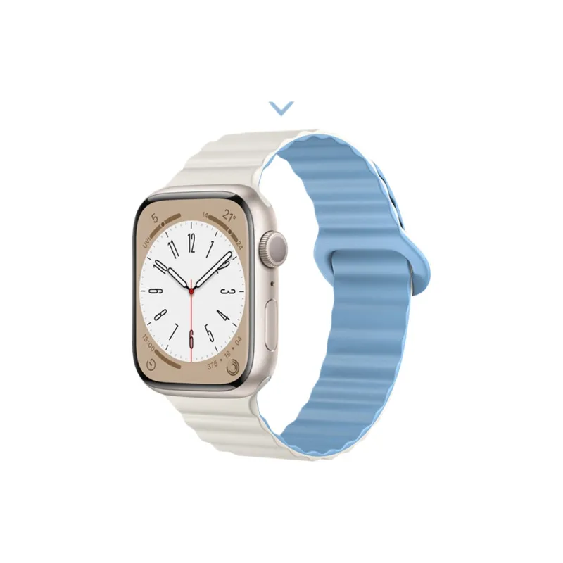 Yu Qing Apple Compatibility Watch Band Silicone Material-2