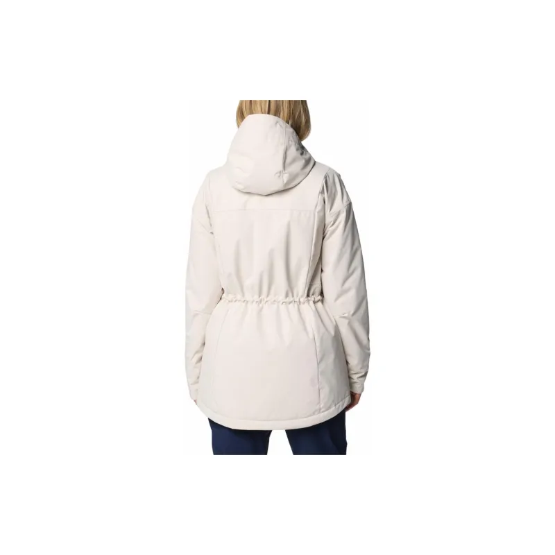 Columbia Hikebound LONG Puffer Jacket Women's Ecru-1