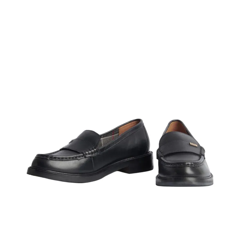BARBOUR Leather Loafers Women's-3