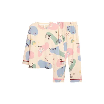 The Story Of The Flower Season Pajama Set Women's Multicolor