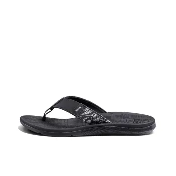 REEF Abrasion-Resistant Slip-Resistant Flip Flops Women's Black