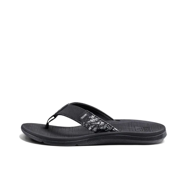 REEF Abrasion-Resistant Slip-Resistant Flip Flops Women's Black-0