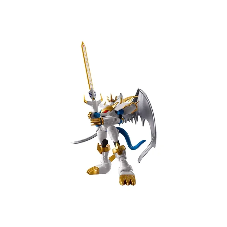 BANDAI Digimon Adventure Imperialdramon Holy Knight Shape & Omnimon Sugar Free Version Model Kits 10cm-1