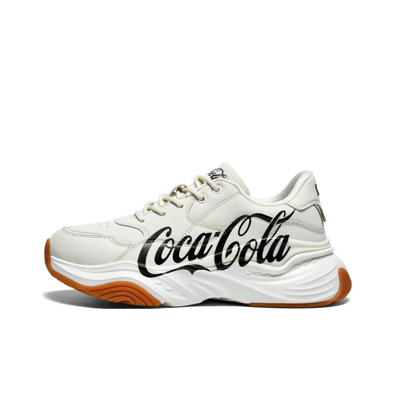 Coca-Cola Anti-Slip And Wear-Resistant Lightweight Low-Top Chunky Sneakers Unisex-6