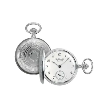 TISSOT Mechanical Movement-Manual Mechanical Movement Pocket Watches Men's Watches Silver T83.1.406.12