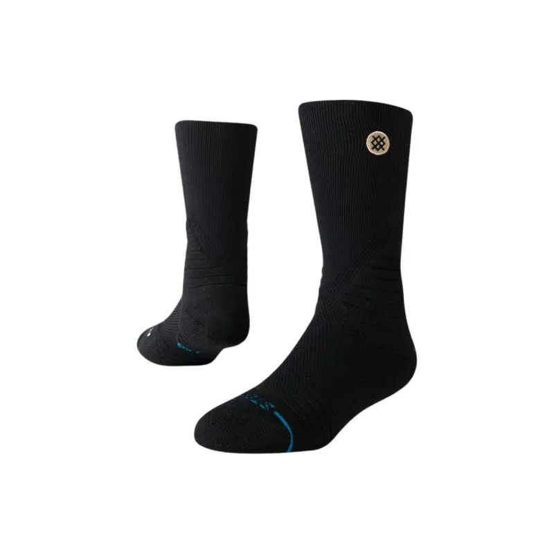 Stance Basketball Socks Unisex 1 Pack Black-0