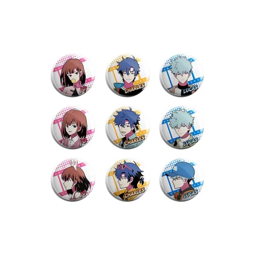 March·Monster Link Click REC  Moments Collection Single Badge IP Merch