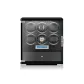 6 Watch Slot-Black Enamel Coating+Black Leather