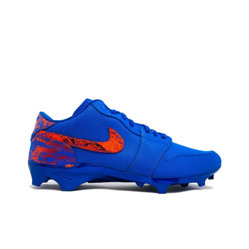 Jordan Air Jordan 1 Anti-Slip Wear-Resistant Soccer Shoes Men Blue-1