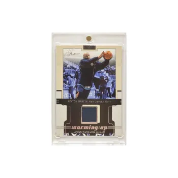 Yi Shot Kenyon Martin 2001 02 FLEER/SKY BOX Match Worn Jersey Patch Star Card Sports Cards