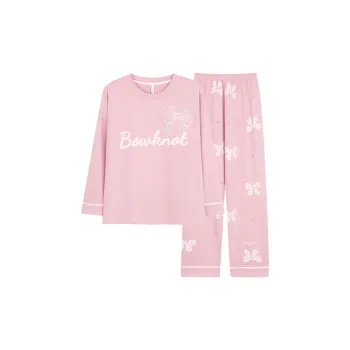 The Story Of The Flower Season Pajama Set Women's Pink