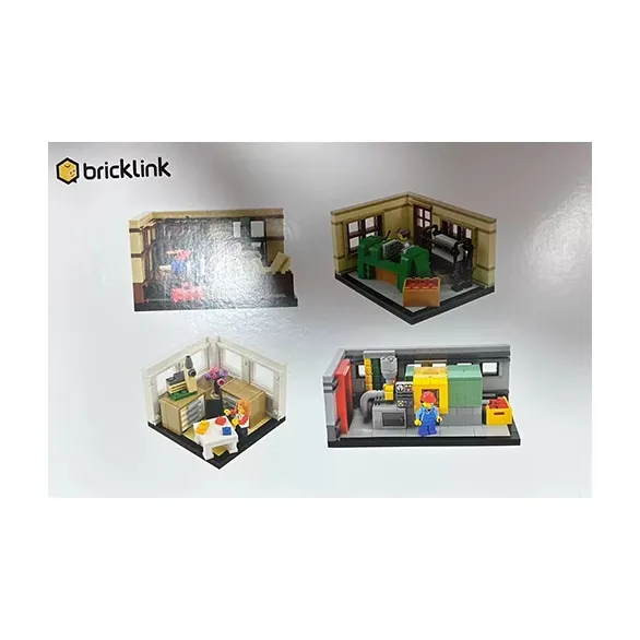 LEGO Bricklink BL19008 LEGO Factory 60th Anniversary Limited Set Building Blocks 1442 Bl19008-2