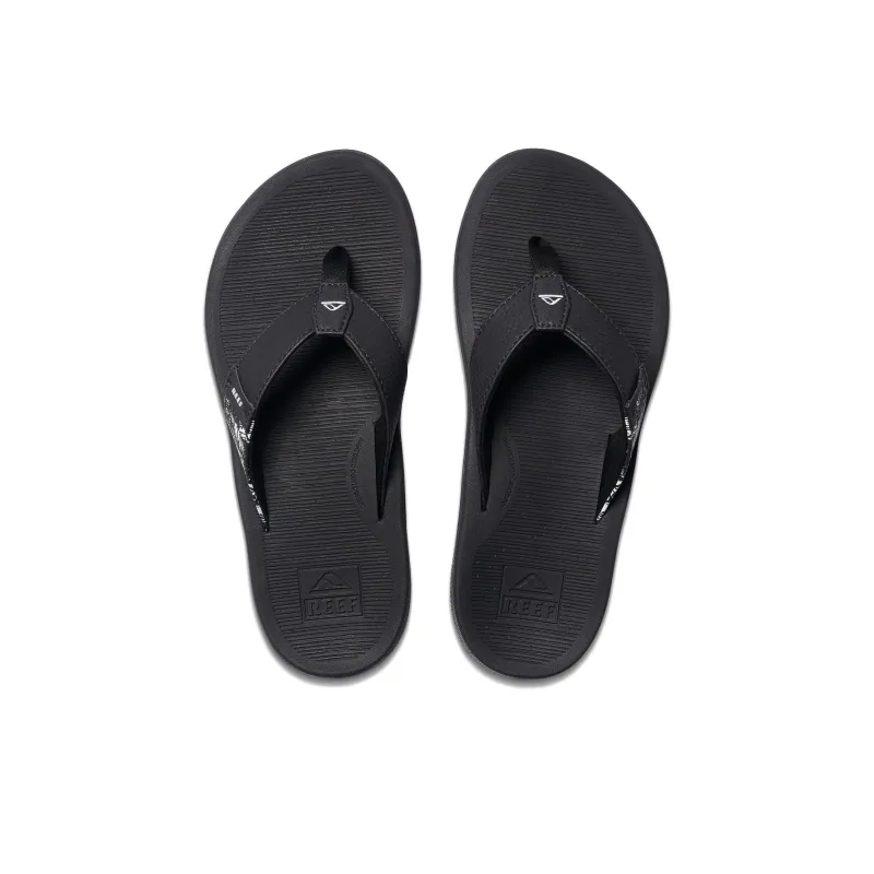 REEF Abrasion-Resistant Slip-Resistant Flip Flops Women's Black-3
