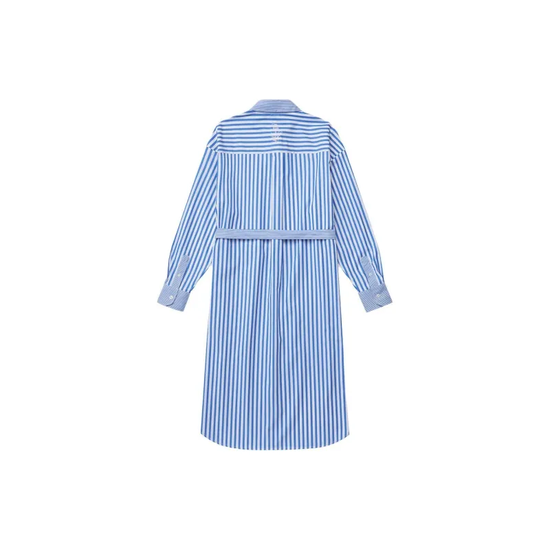 HAZZYS Long Sleeved Dresses Women's Blue-1