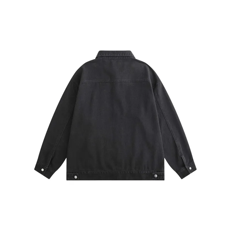JINBEILE Denim Jackets Unisex-7