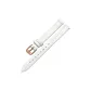 Bamboo Pattern-White-Rose Gold Pin Buckle Included