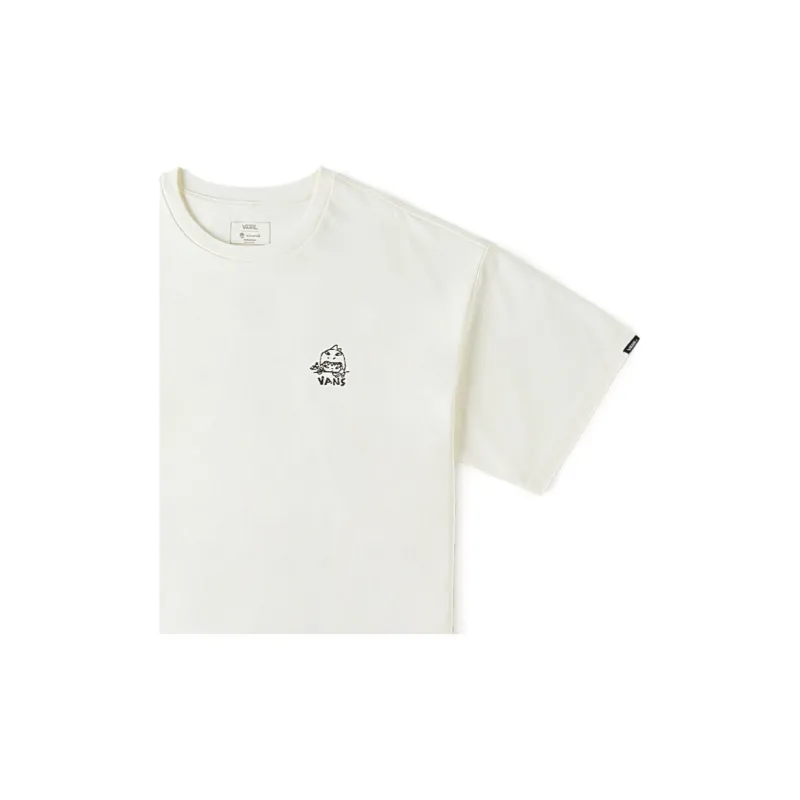 Vans VANS × HIRONO Collaboration T Shirt Unisex Ecru-4