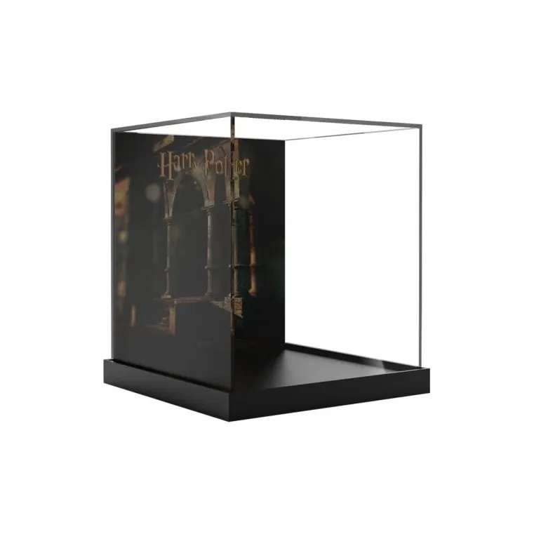 KGBOX Compatibility Building Block 76421 House Elf Dobby Display Case Dust Cover Storage Box Model Accessories-1