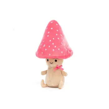 JELLYCAT Plant Series Mushroom Kid Patti Dolls Plush Doll 21cm Height