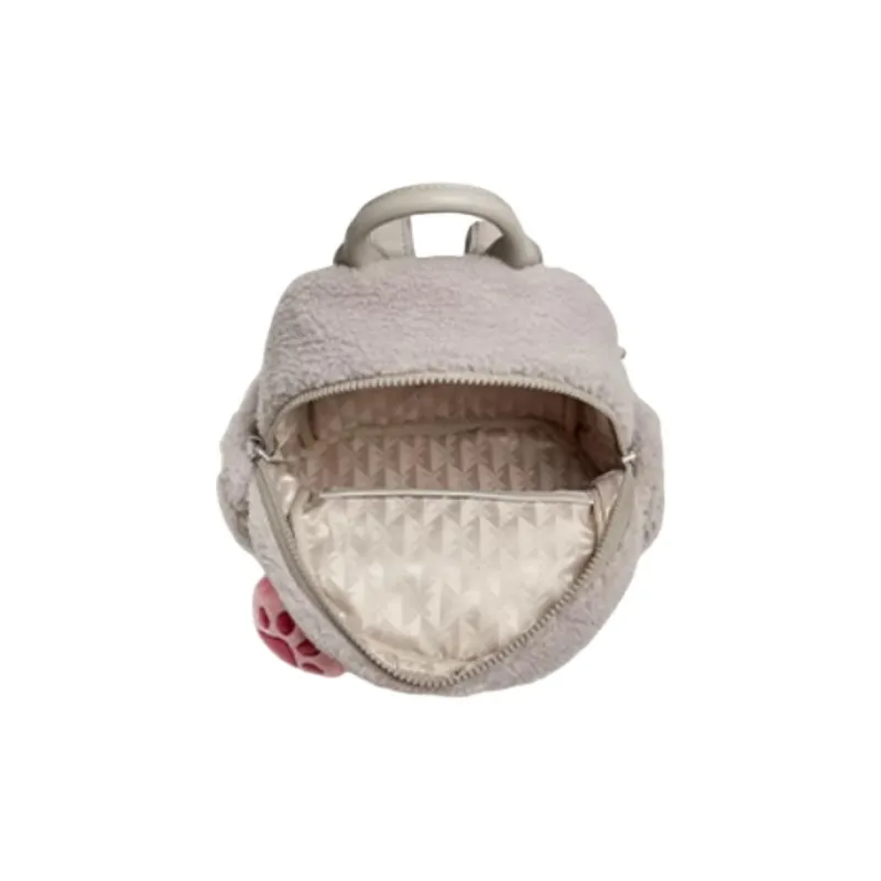 Teenmix Fabric Backpack Trumpets Women's Cream White/Raw Coconut Gray-6