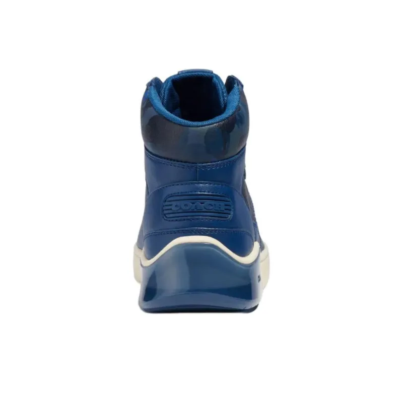 COACH CitySole High Top Skateboard Shoes Men's Marine Blue-4