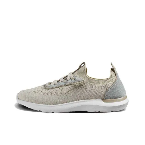 REEF Running Shoes Men Low-Top Gray