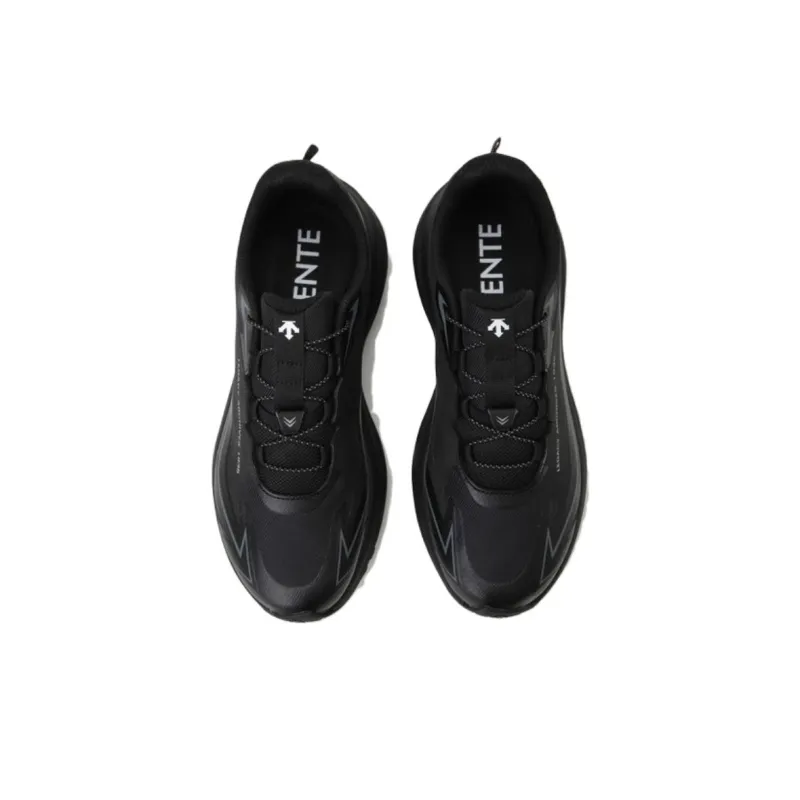 DESCENTE City Lift Slip Resistant Low Top Running Shoes Unisex Black-3