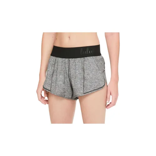 Lululemon Sports Shorts Women's Black Gray