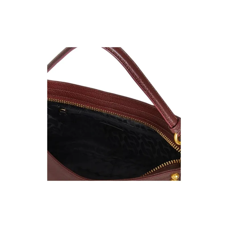 REBECCA MINKOFF Soft Leather Shoulder Bag Crossbody Bag Women's Burgundy-3