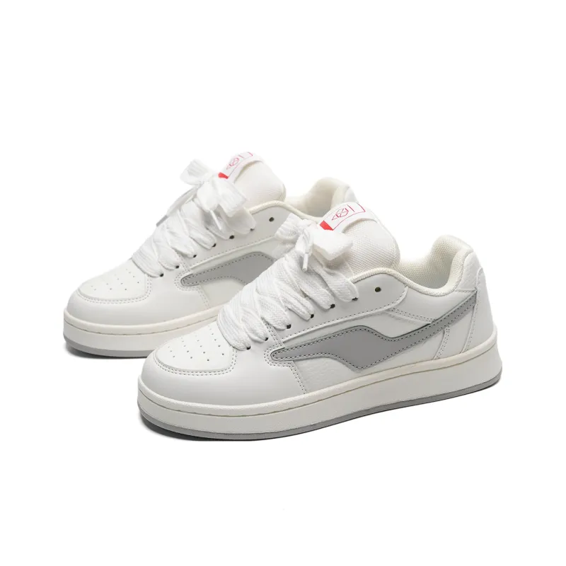 OAOQ Wear-resistant And Lightweight Low-Top Skateboard Shoes Unisex Box-39